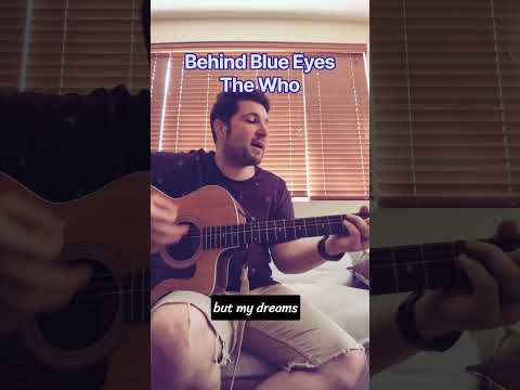 No one knows what it's like to be the bad man. #classicrock #acoustic #cover