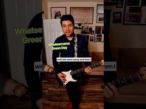She went away and then I took a different path. #greenday #cover
