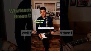 She went away and then I took a different path. #greenday #cover